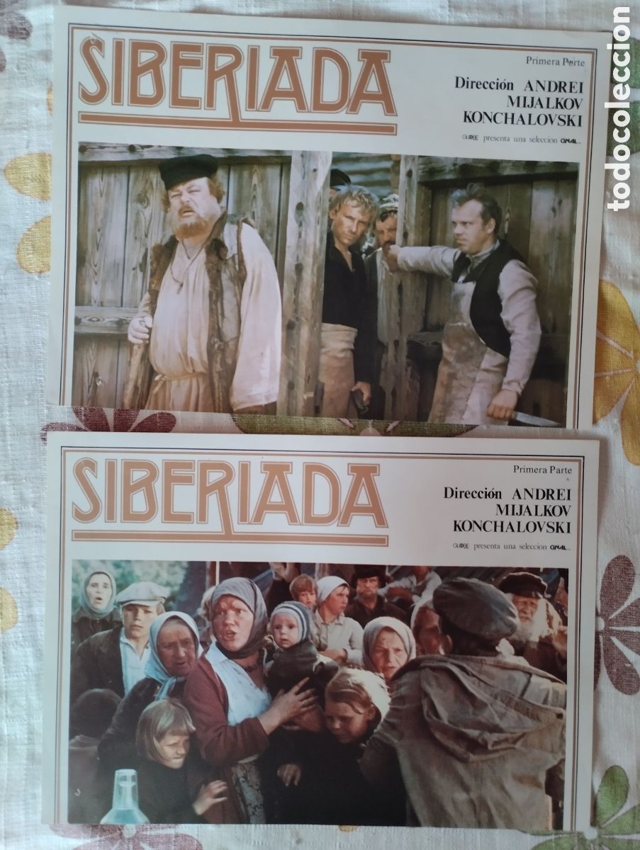 Cine: 2 FOTOCROMOS - SIBERIADA