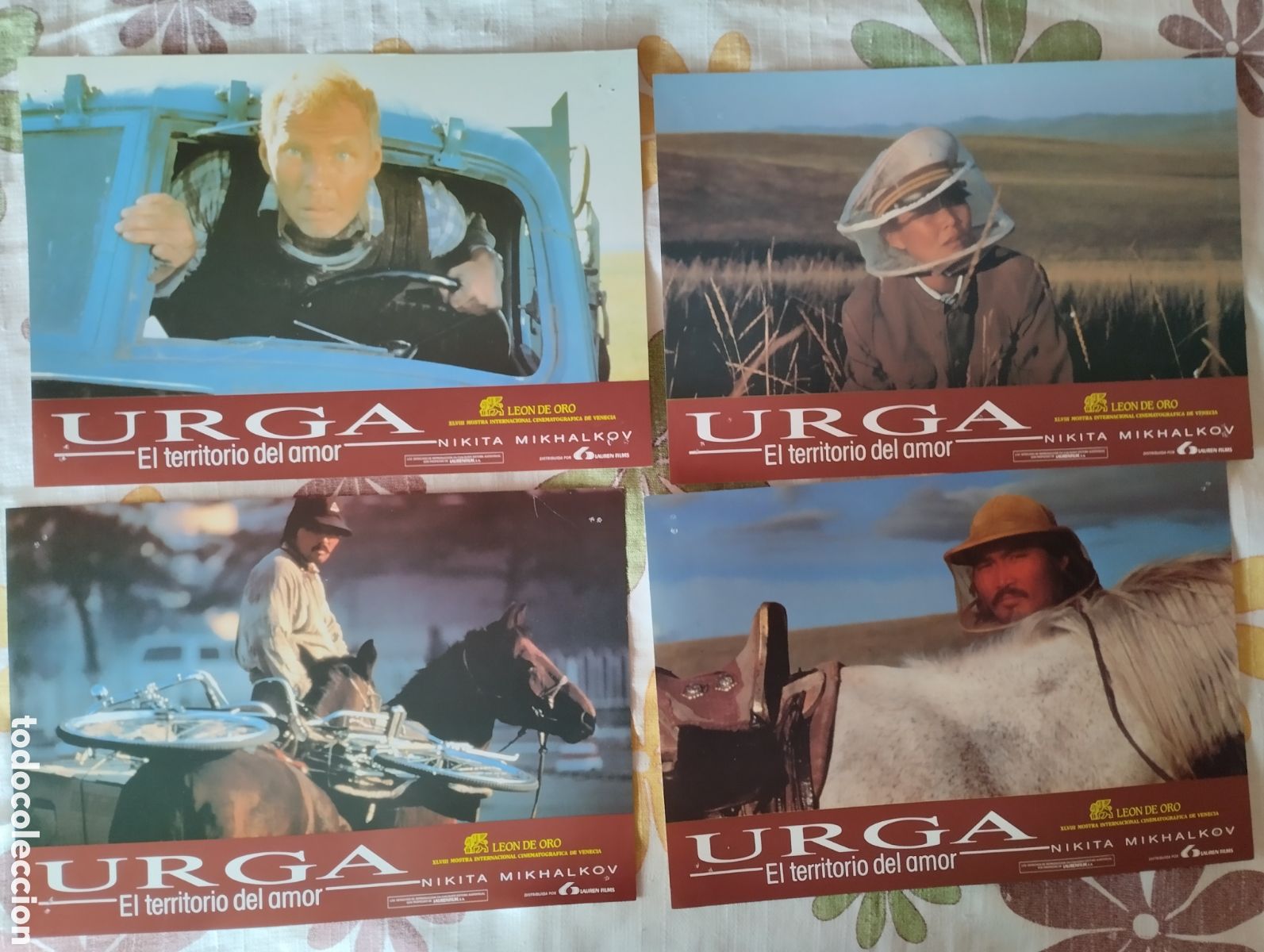 Cine: 4 FOTOCROMOS - URGA EL TERRITORIO DEL AMOR