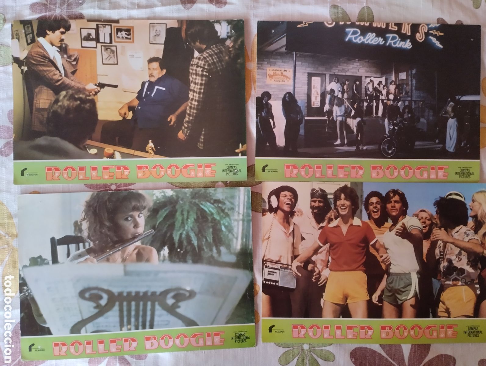 Cine: 4 FOTOCROMOS - ROLLER BOOGIE