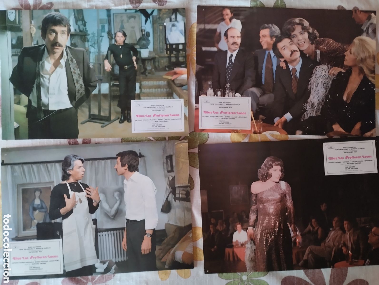 Cine: 4 FOTOCROMOS - ELLOS LAS PREFIEREN LOCAS
