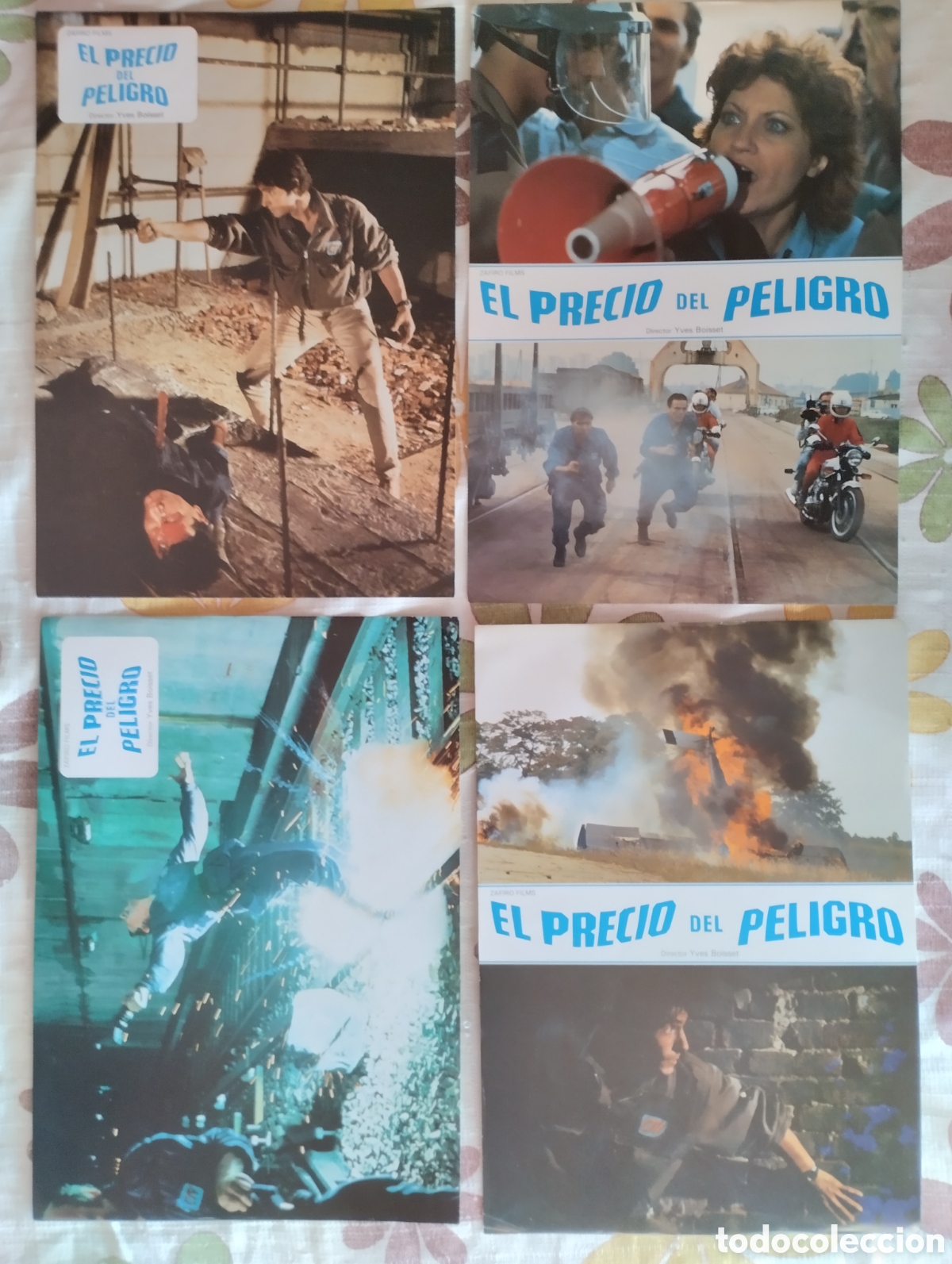 Cine: 4 FOTOCROMOS - EL PRECIO DEL PELIGRO
