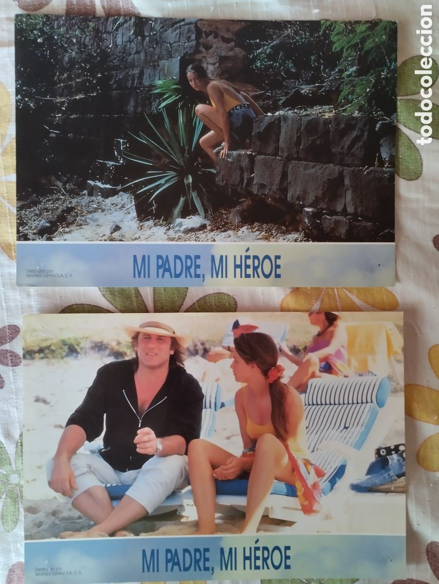 Cine: 2 FOTOCROMOS - MI PADRE MI HEROE