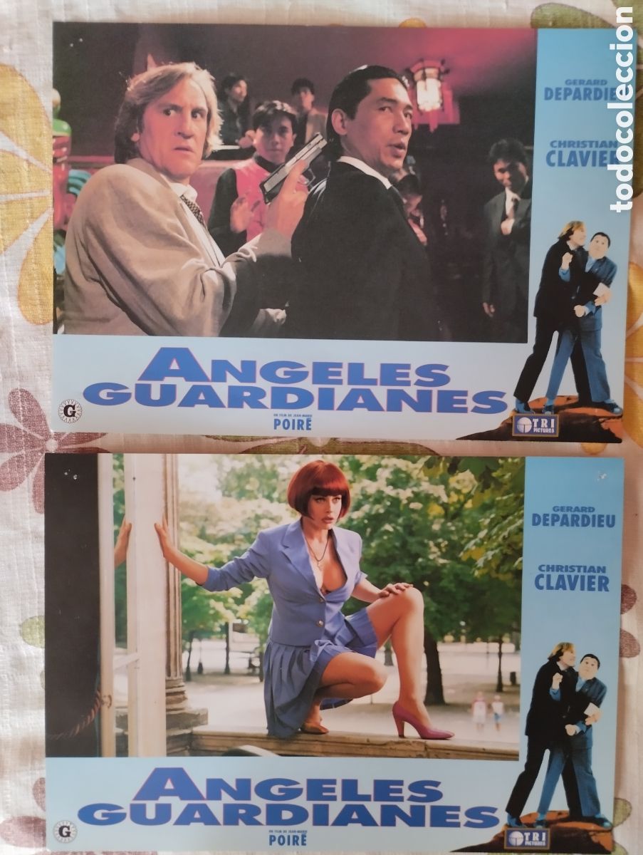 Cine: 2 FOTOCROMOS - ANGELES GUARDIANES