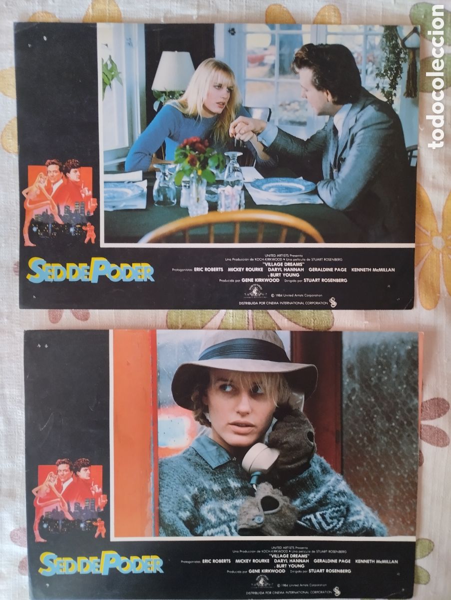 Cinema: 2 FOTOCROMOS - SED DE PODER