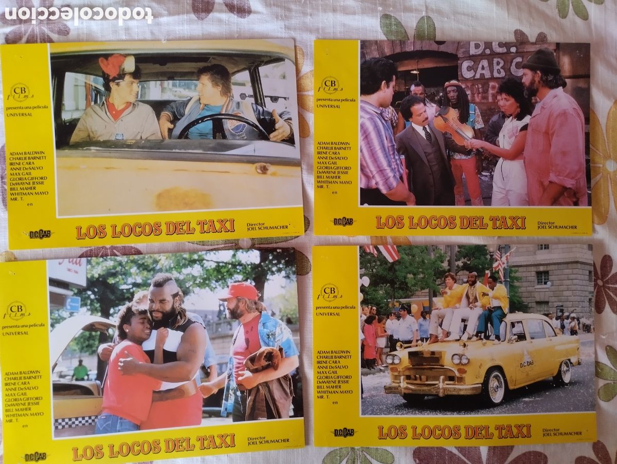 Cinema: 8 FOTOCROMOS - LOS LOCOS DEL TAXI