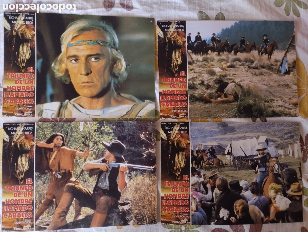 Cinema: 4 FOTOCROMOS - EL TRIUNFO DE UN HOMBRE LLAMADO CABALLO