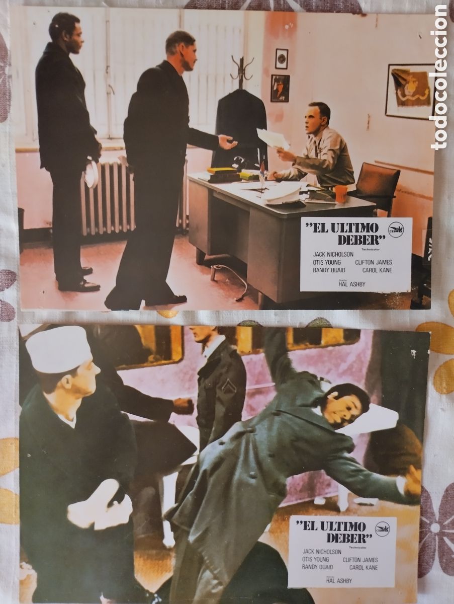 Cine: 2 FOTOCROMOS - EL &Uacute;LTIMO DEBER