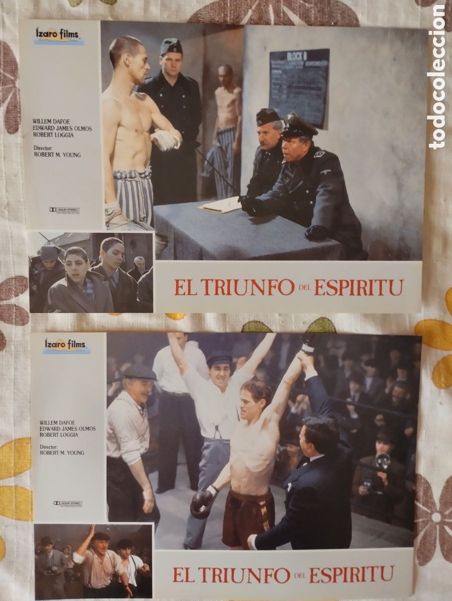 Cine: 2 FOTOCROMOS - EL TRIUNFO DEL ESP&Iacute;RITU