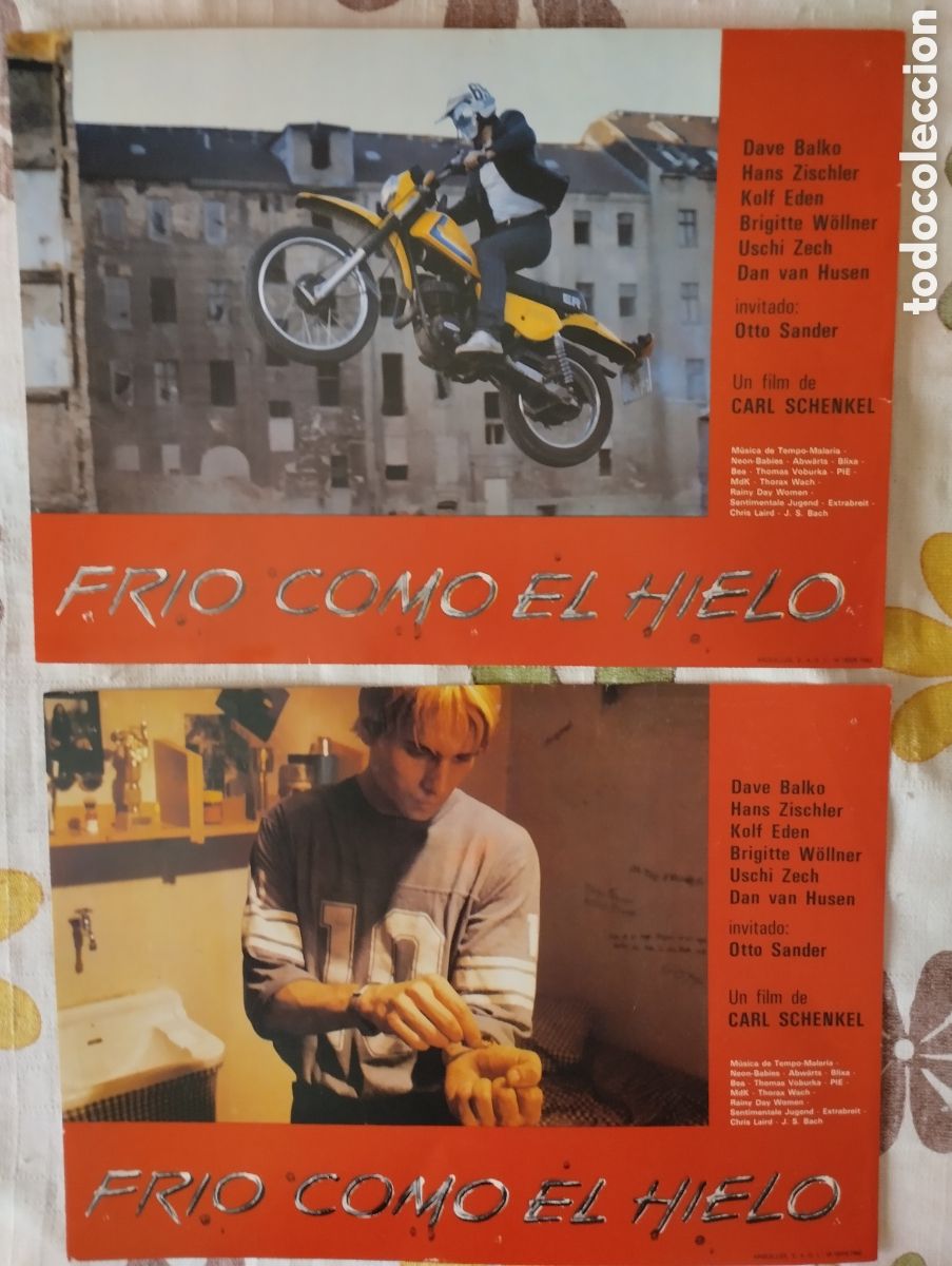 Cine: 2 FOTOCROMOS - FRIO COMO EL HIELO