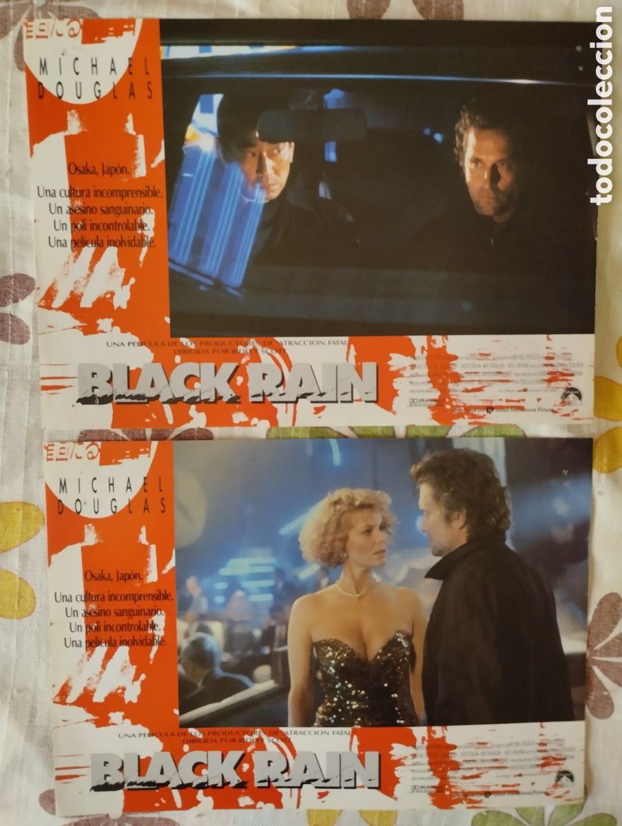 Cine: 2 FOTOCROMOS - BLACK RAIN