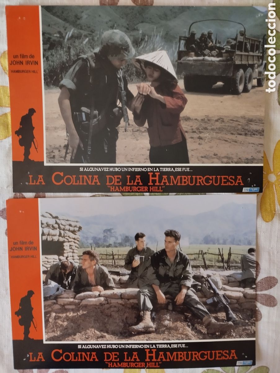 Cine: 2 FOTOCROMOS - LA COLINA DE LA HAMBURGUESA