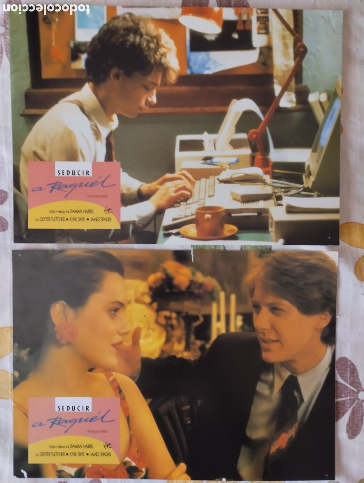 Cine: 2 FOTOCROMOS - SEDUCIR A RAQUEL