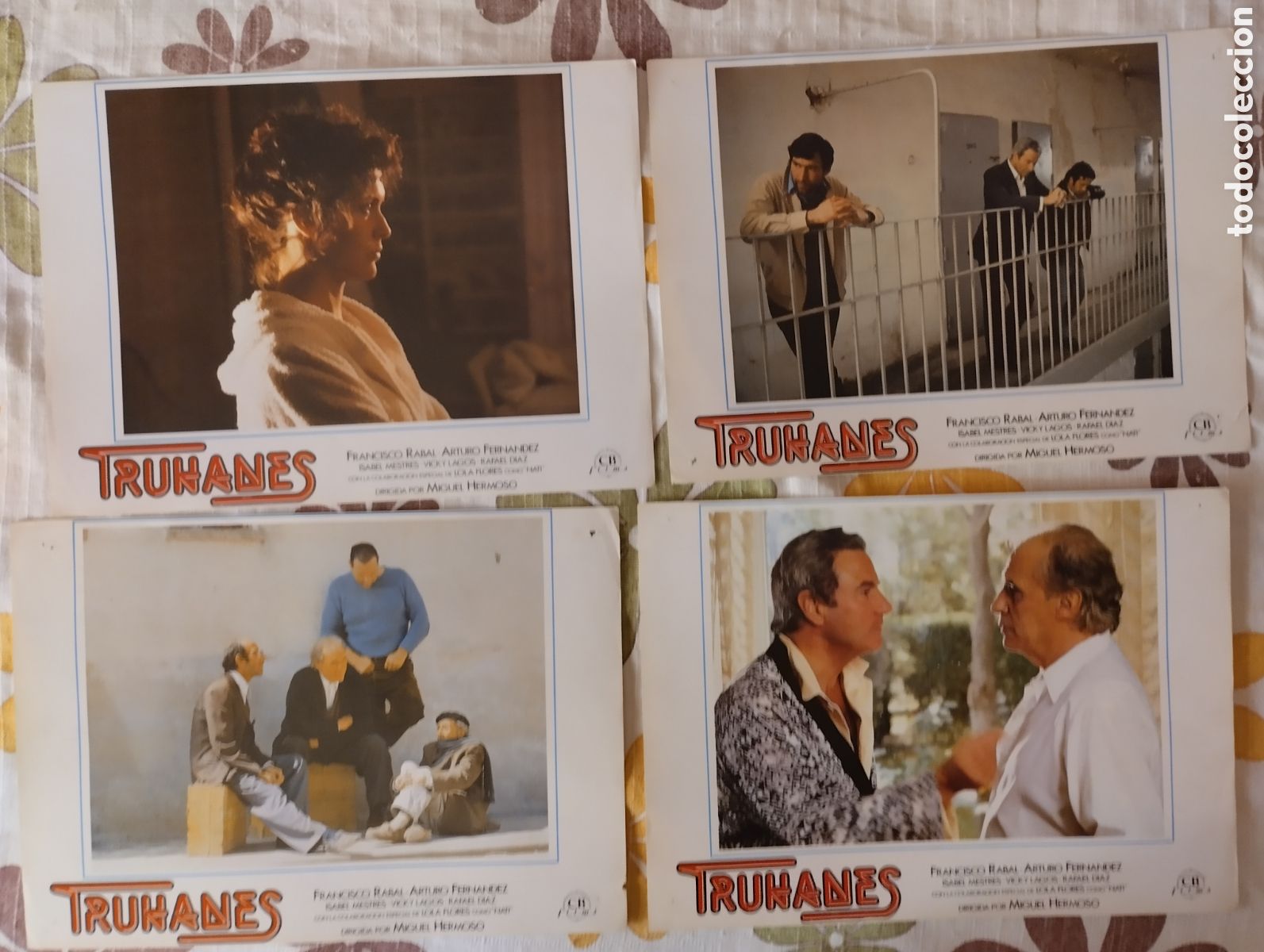 Cine: 4 FOTOCROMOS - TRUHANES