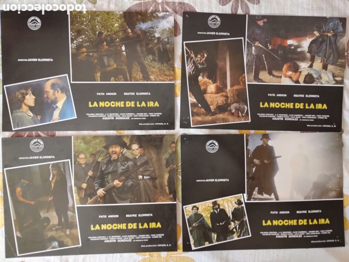 Cine: 4 FOTOCROMOS - LA NOCHE DE LA IRA