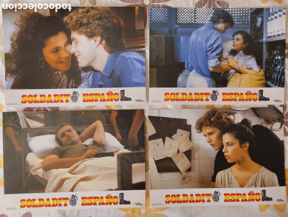 Cine: 4 FOTOCROMOS - SOLDADITO ESPA&Ntilde;OL