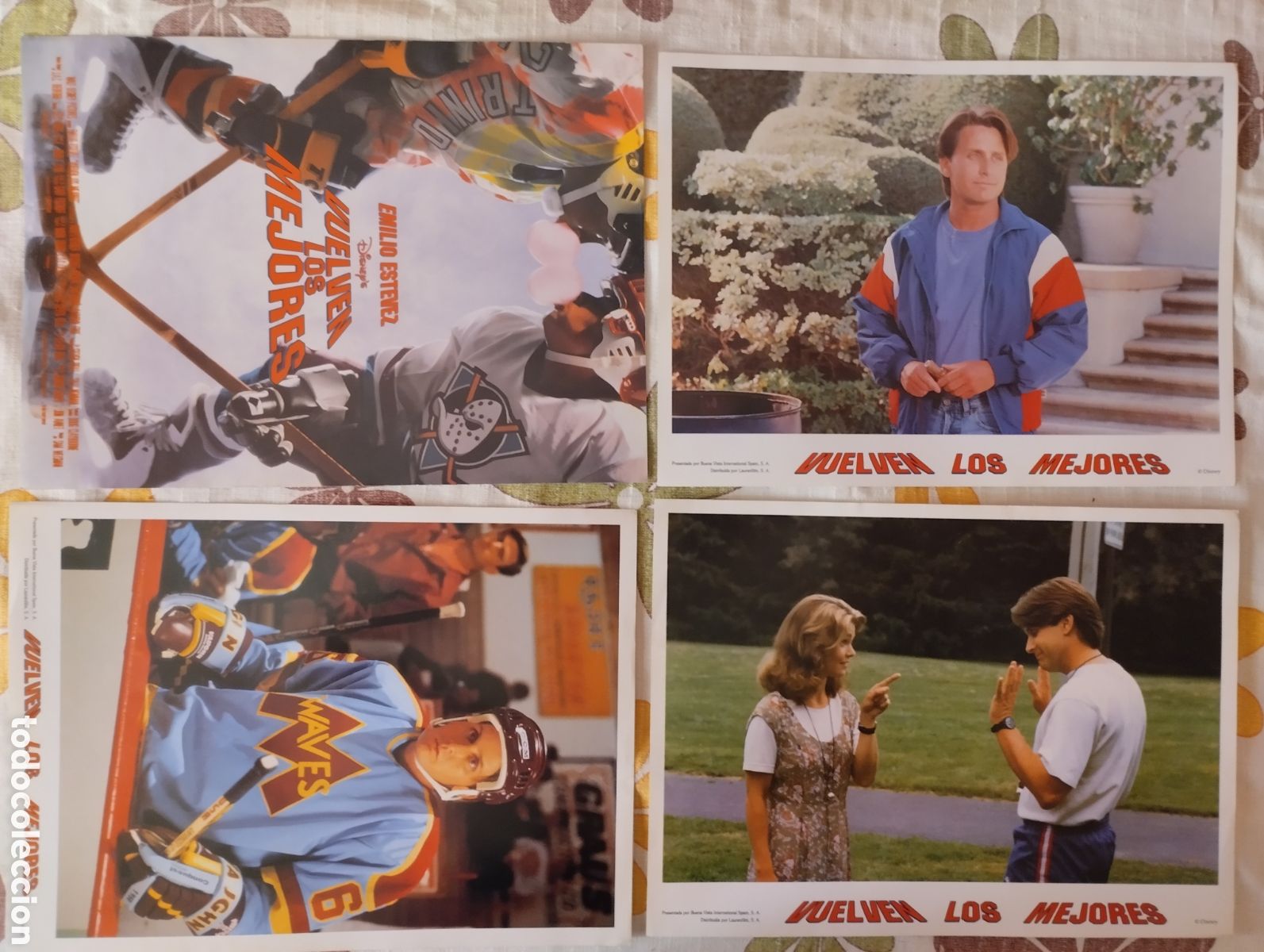 Cine: 4 FOTOCROMOS - VUELVEN LOS MEJORES