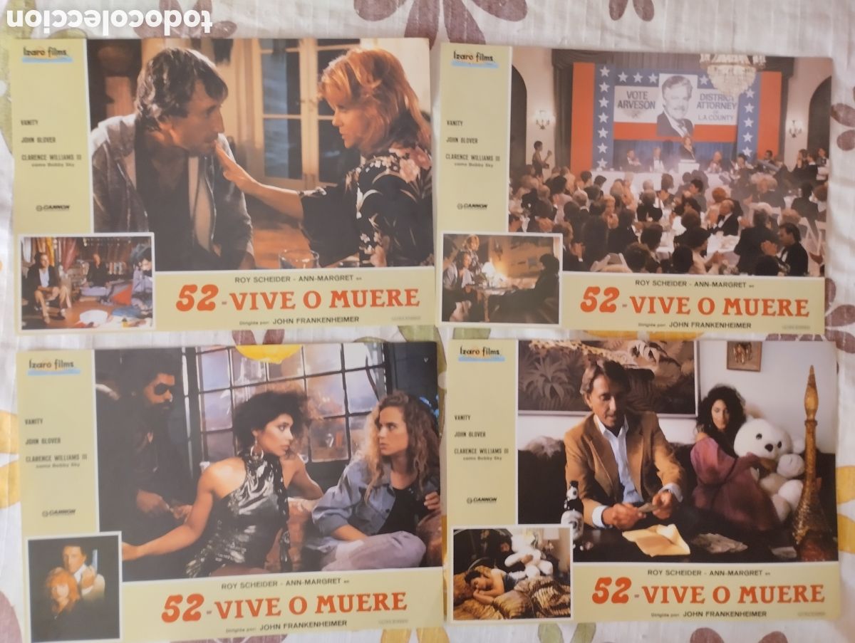 Cine: 4 FOTOCROMOS - 52 VIVE O MUERE