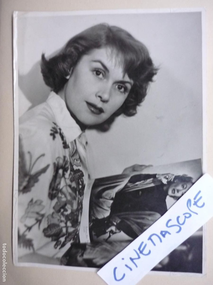 Cinema: ana mariscal - foto original b/n - actriz cineasta - cine espa&ntilde;ol