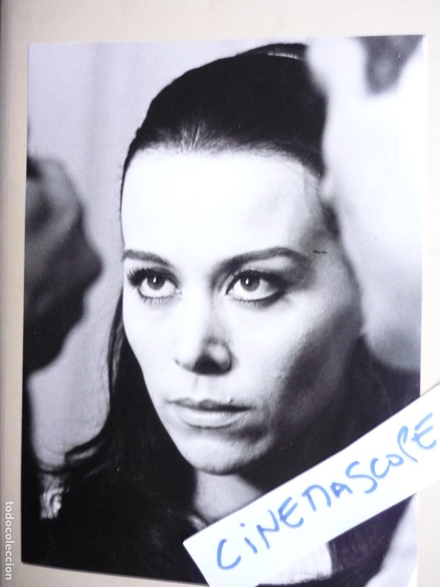 Cine: manuela vargas - foto original b/n - actriz - cine espa&ntilde;ol