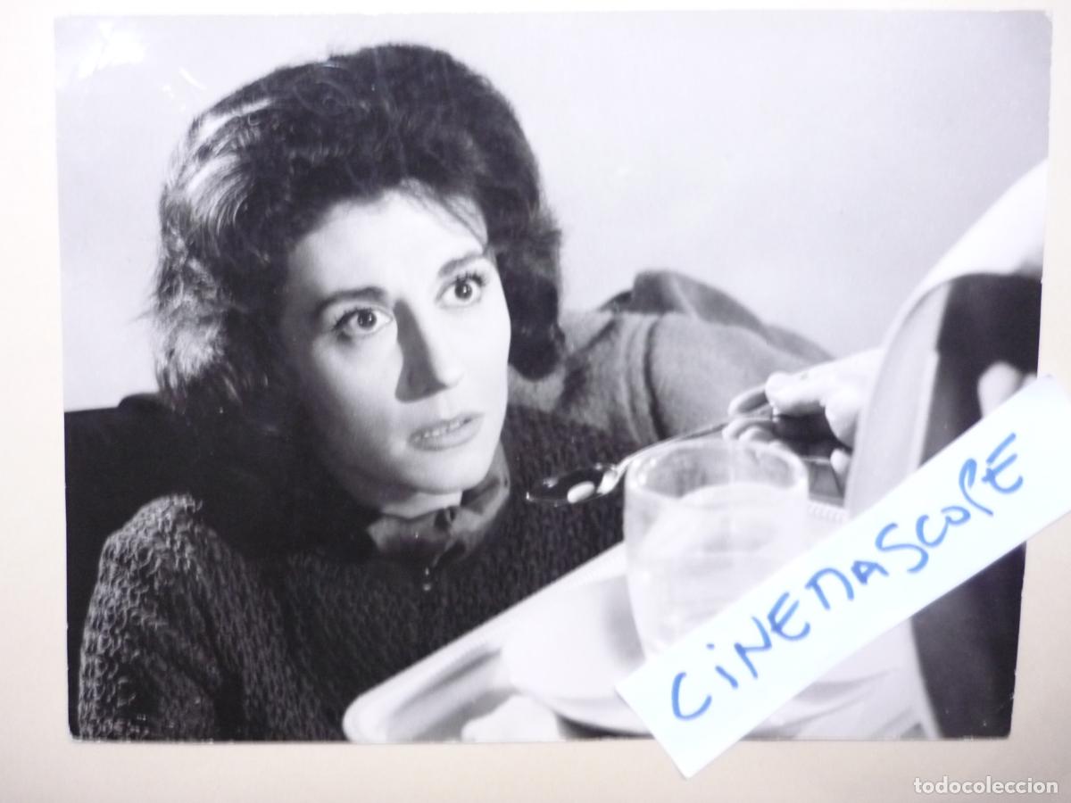 Cinema: julia gutierrez caba - foto original b/n - actriz - accidente 703 - cine espa&ntilde;ol