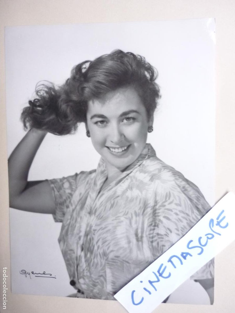 Cinema: aurora bautista - foto original b/n - actriz - cine espa&ntilde;ol