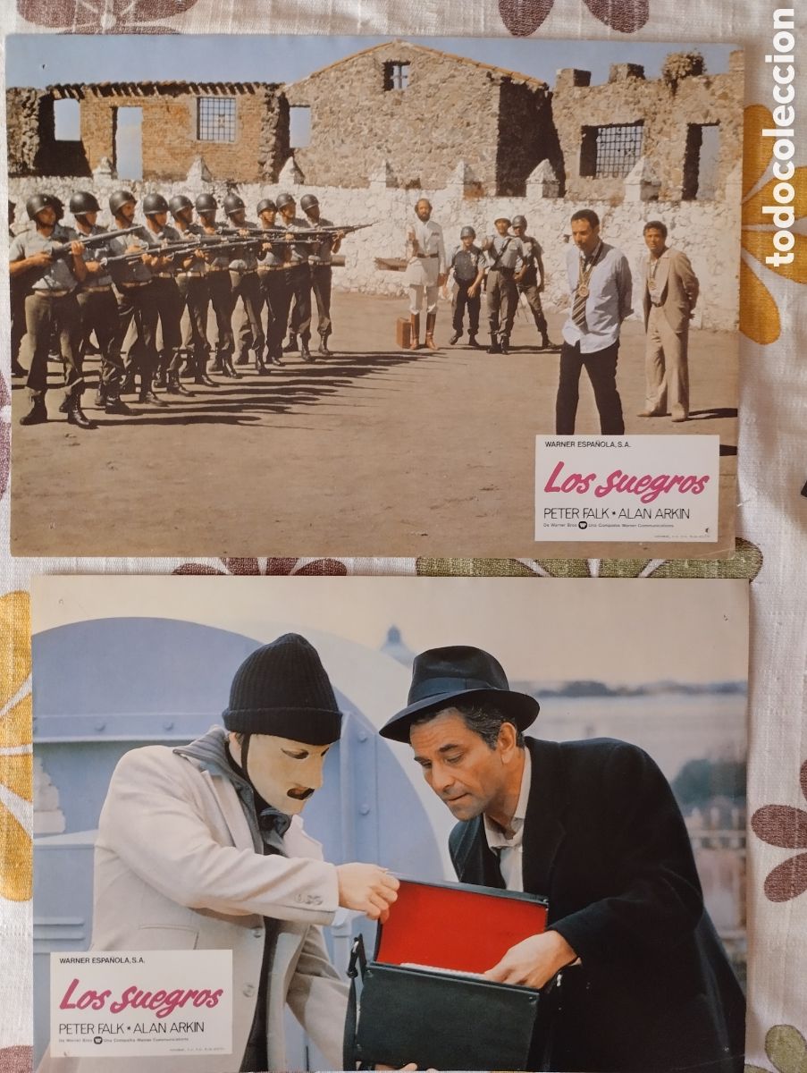 Cine: 2 FOTOCROMOS - LOS SUEGROS
