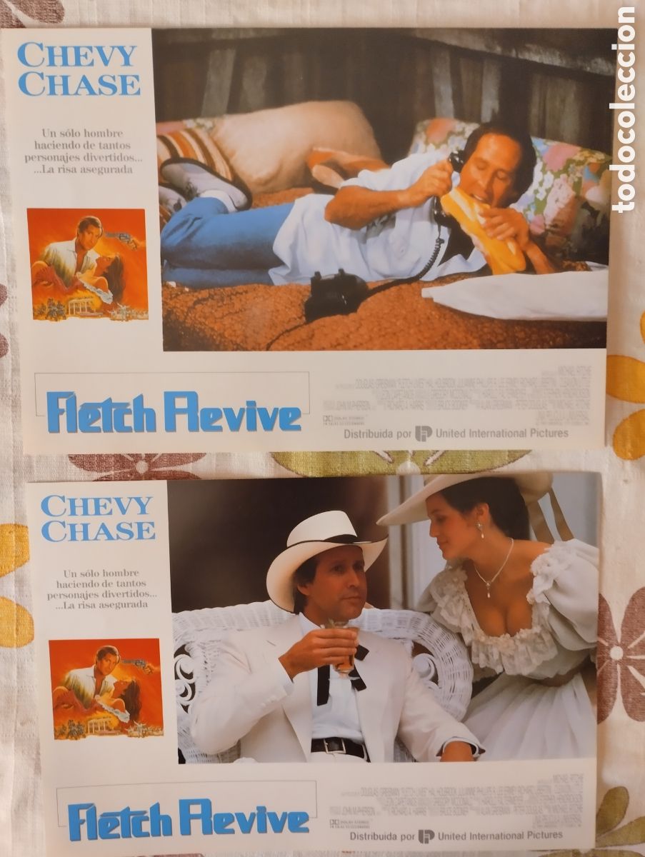 Cine: 2 FOTOCROMOS - FLETCH FLEVIVE