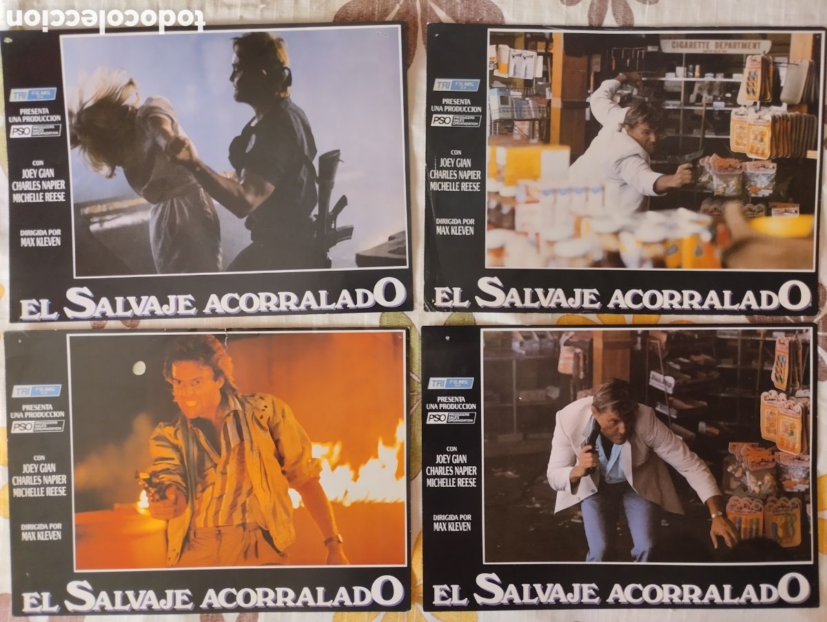 Cine: 8 FOTOCROMOS - EL SALVAJE ACORRALADO