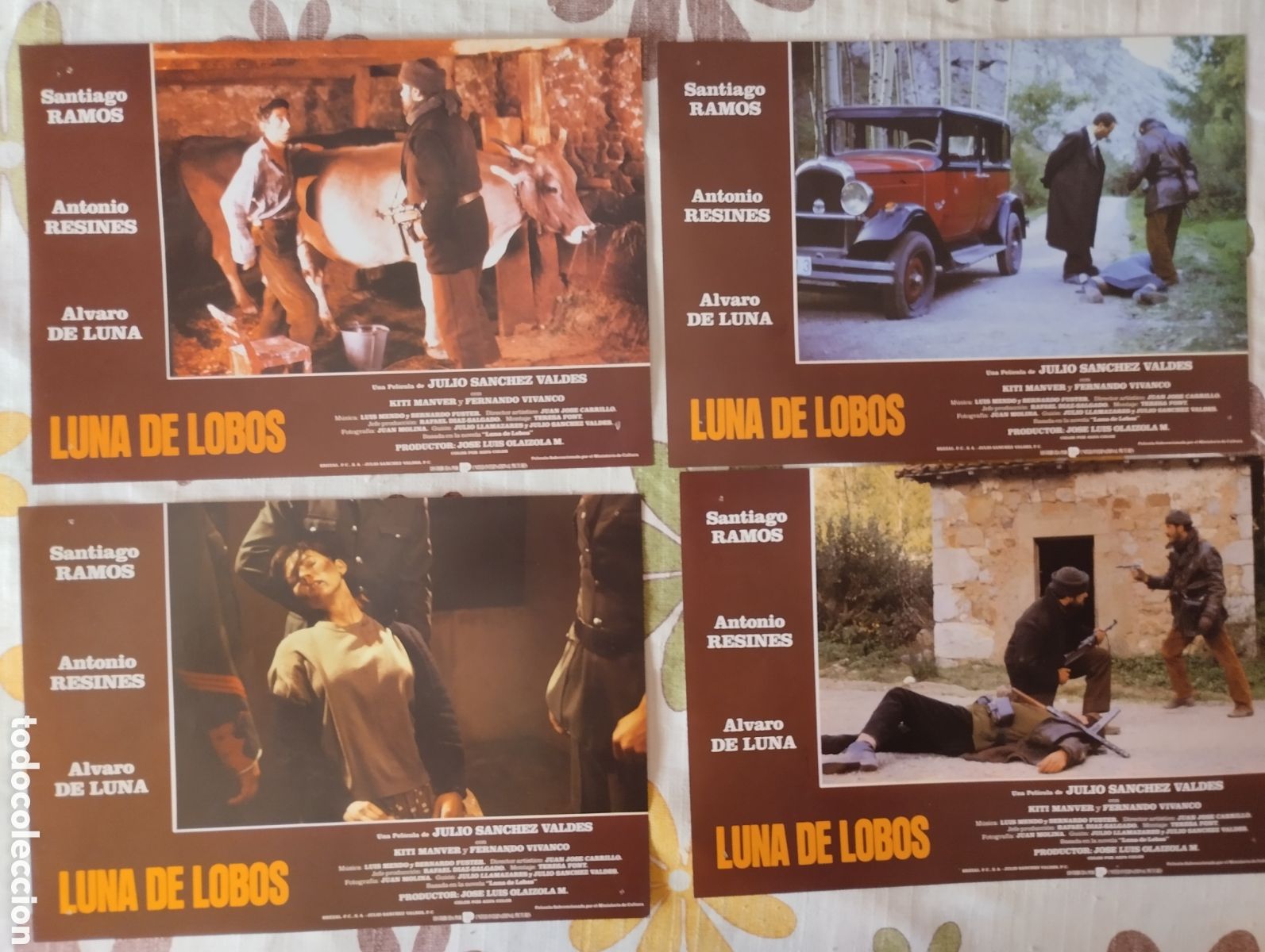 Cine: 8 FOTOCROMOS - LUNA DE LOBOS