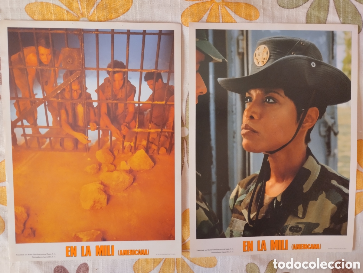 Cine: 6 FOTOCROMOS - EN LA MILI AMERICANA