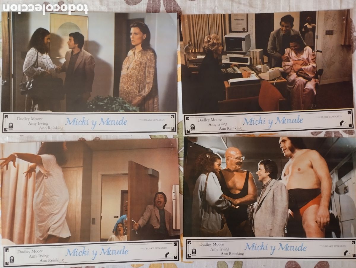 Cine: 4 FOTOCROMOS - MICKY Y MAUDE