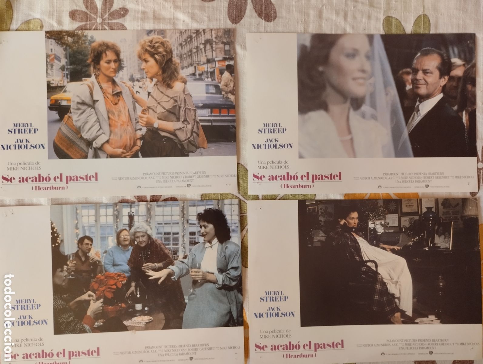 Cine: 4 FOTOCROMOS - SE ACAB&Oacute; EL PASTEL