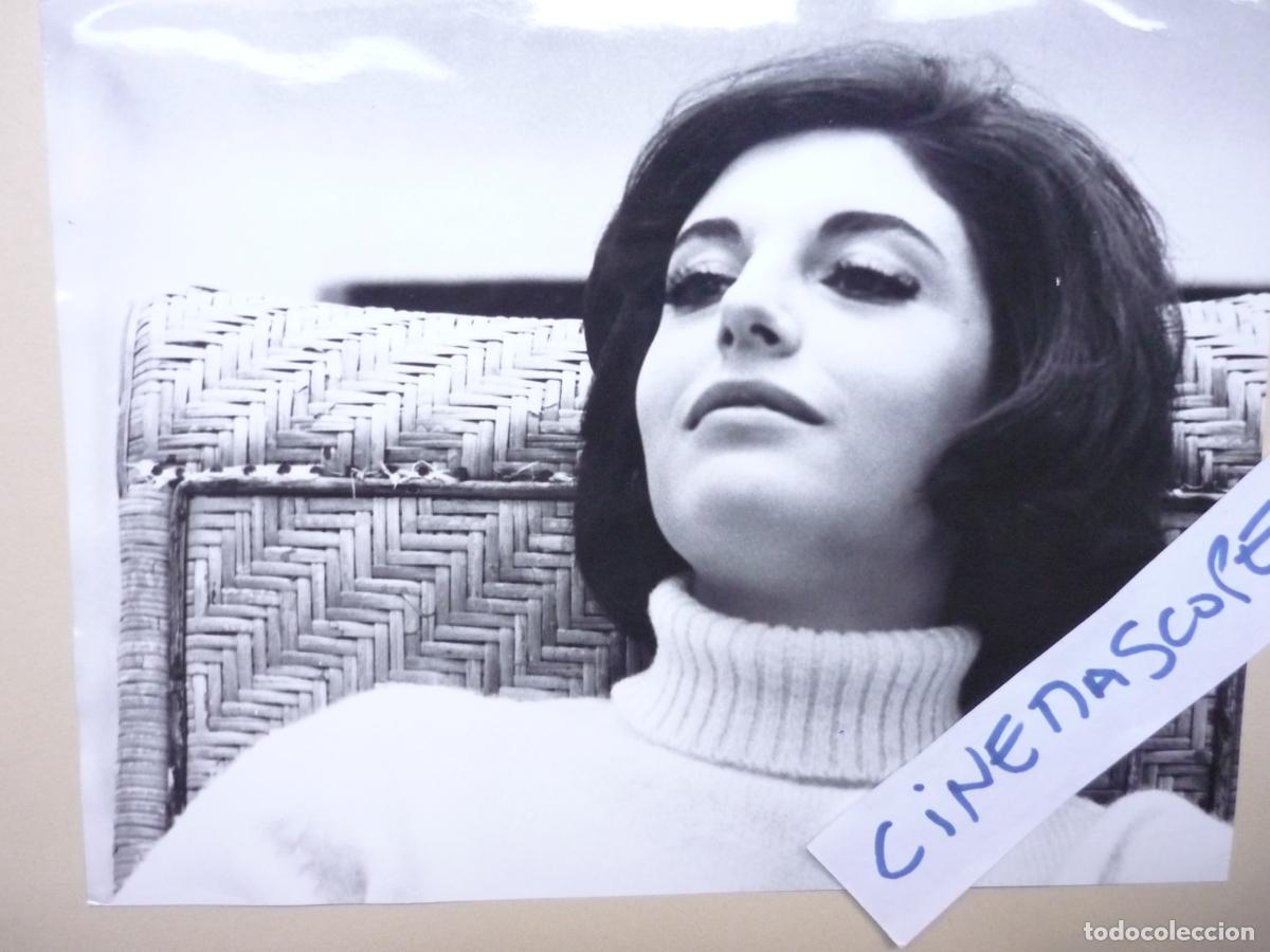 Cine: charo lopez- foto original b/n - actriz - ditirambo - cine espa&ntilde;ol