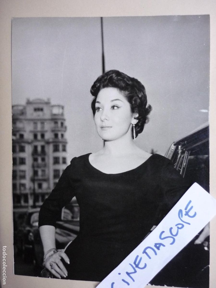 Cine: marife de triana - foto original b/n - actriz y cantante - cine espa&ntilde;ol