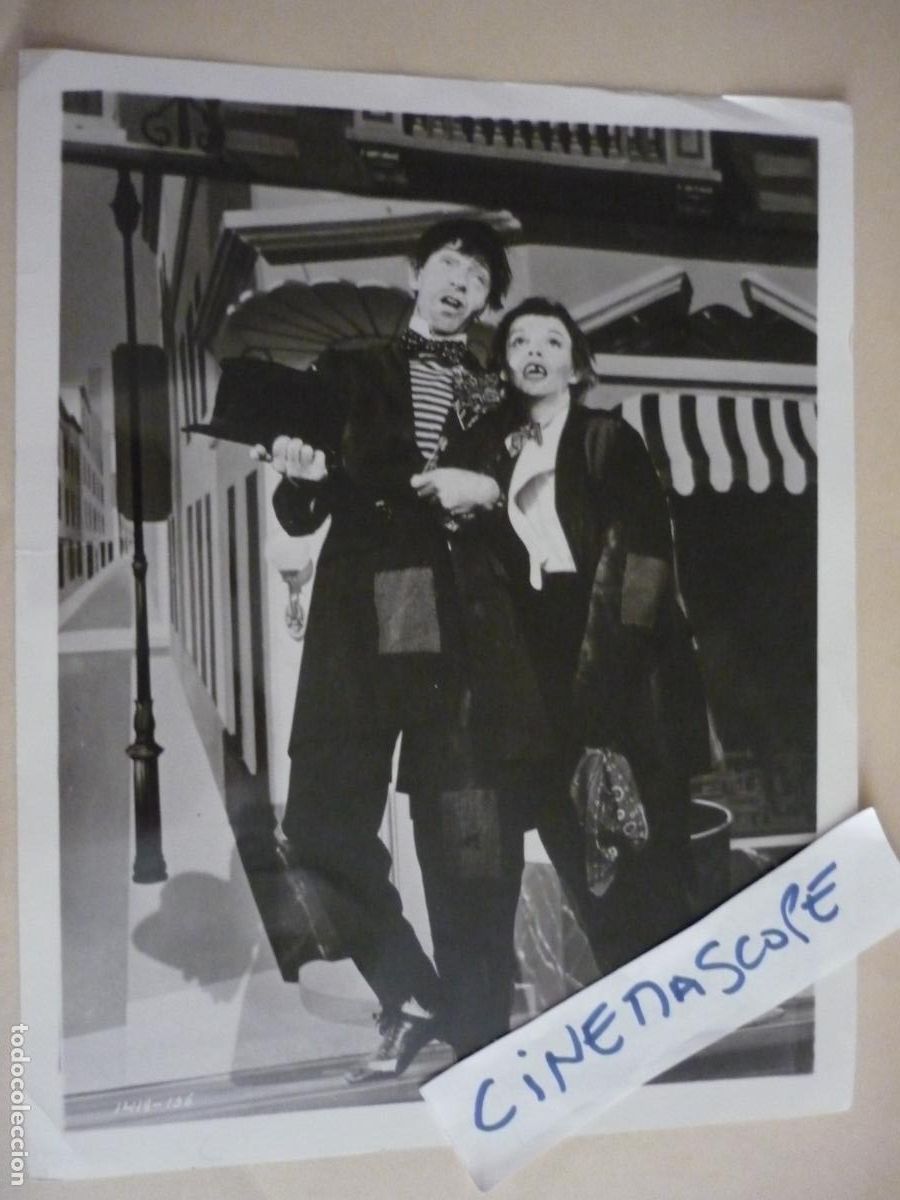 Cine: desfile de pascua easter parade - foto original b/n - judy garland fred astaire