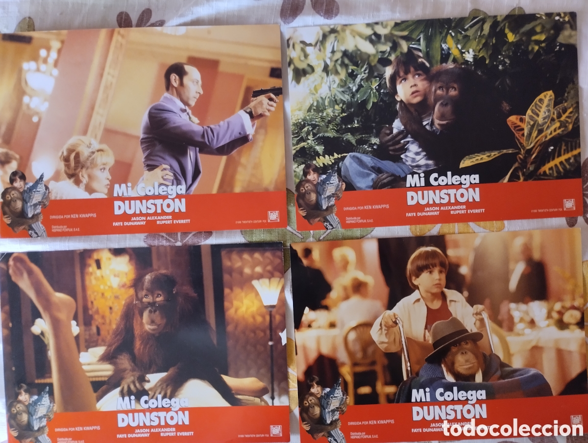Cine: 4 FOTOCROMOS - MI COLEGA DUNSTON