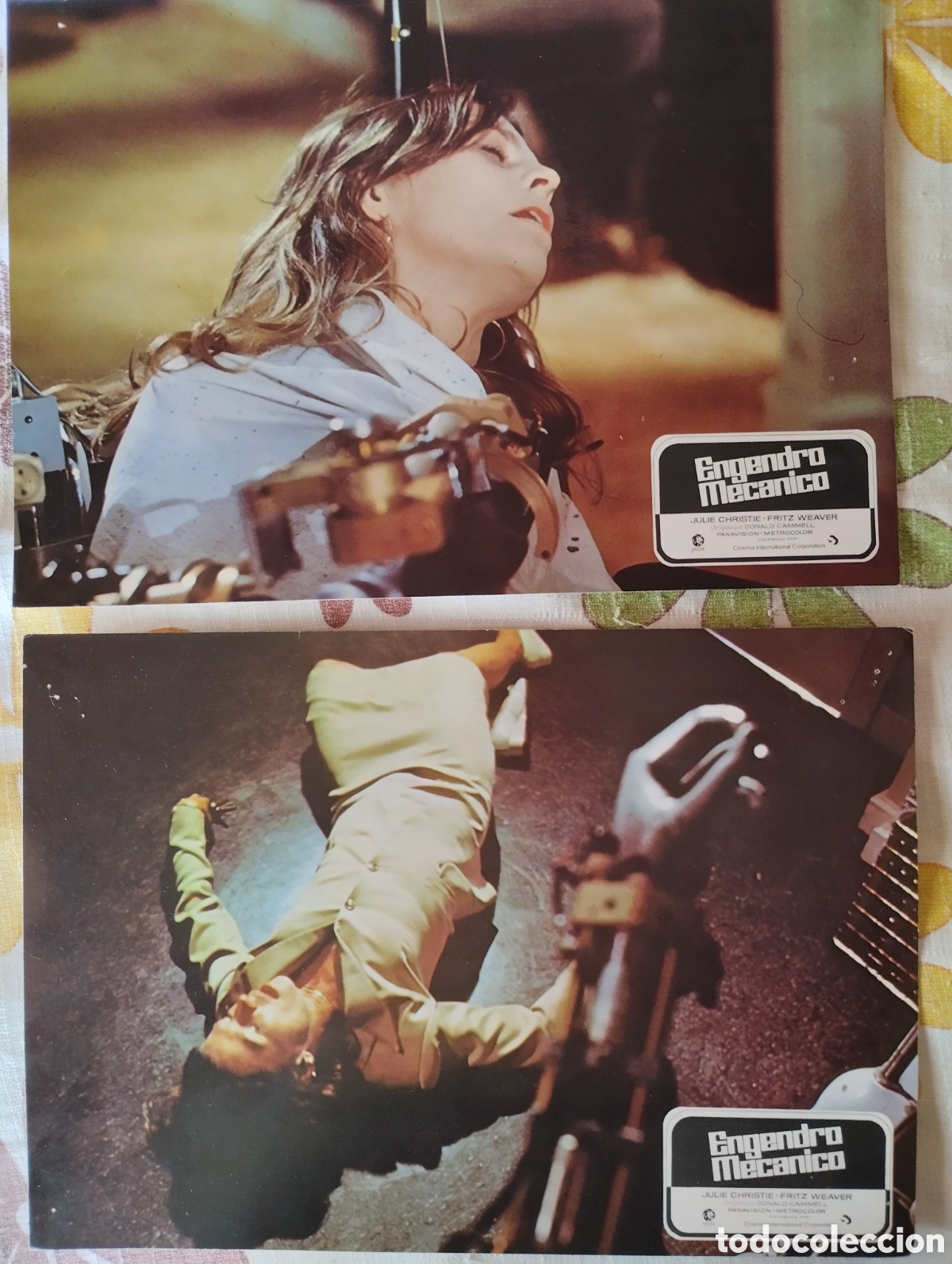 Cine: 2 FOTOCROMOS - ENGENDRO MECANICO