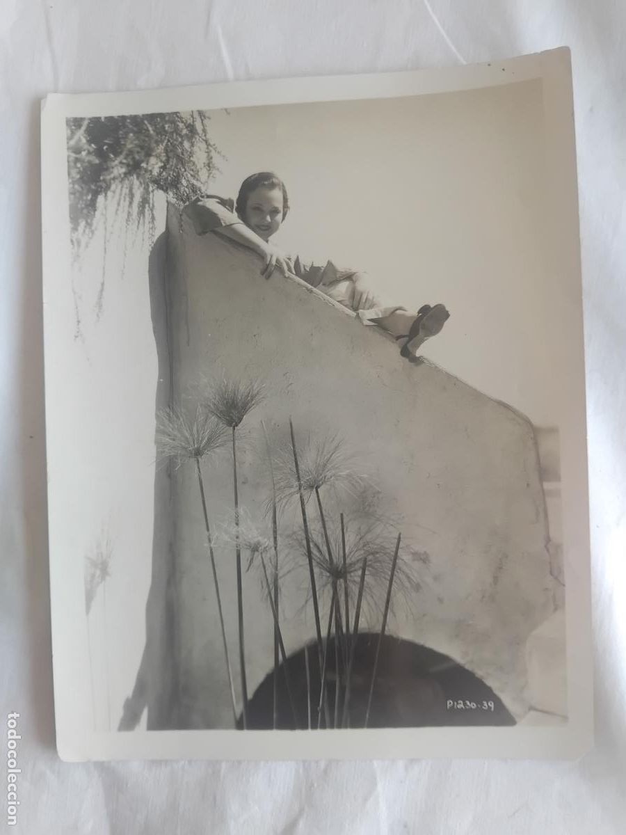 Cine: SYLVIA SIDNEY FOTOGRAFIA DE LA ARTISTA DE LA PARAMOUNT. 20 X 25 CM.