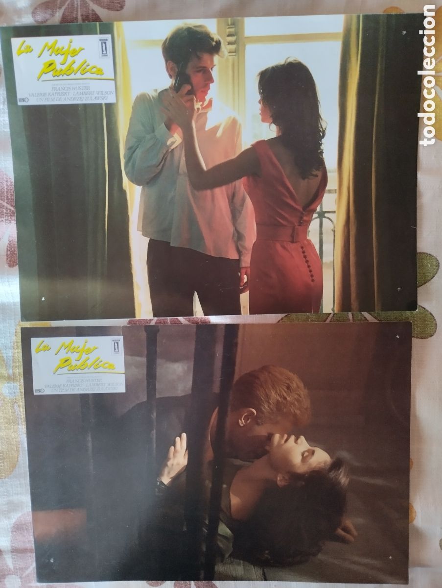 Cine: 2 FOTOCROMOS - LA MUJER PUBLICA