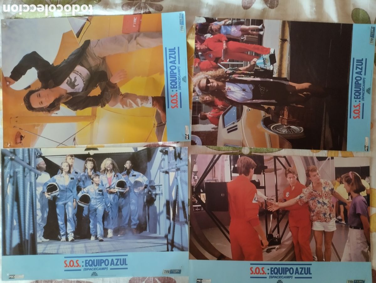 Cine: 8 FOTOCROMOS - SOS EQUIPO AZUL