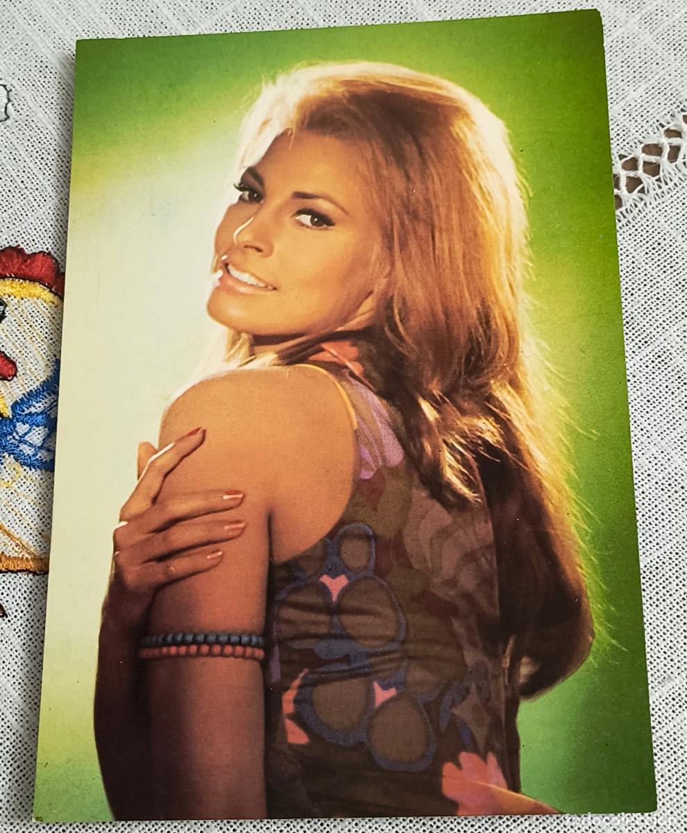 Cine: POSTAL CINE | ACTRIZ RAQUEL WELCH / BERGAS (2)
