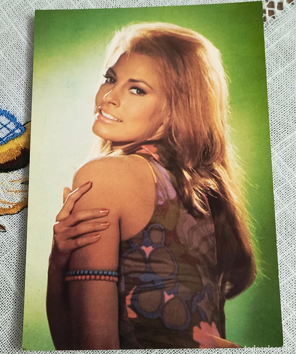 Cine: POSTAL CINE | ACTRIZ RAQUEL WELCH / BERGAS (4)