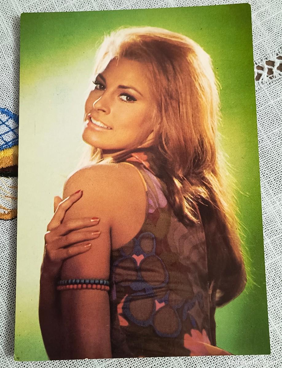 Cine: POSTAL CINE | ACTRIZ RAQUEL WELCH / BERGAS (6)