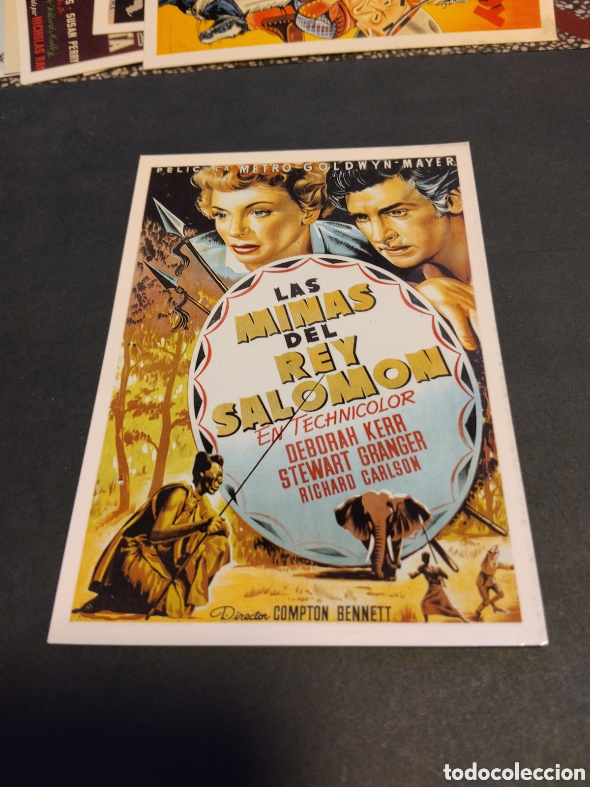 Cine: Postal cine las minas del Rey Salom&oacute;n