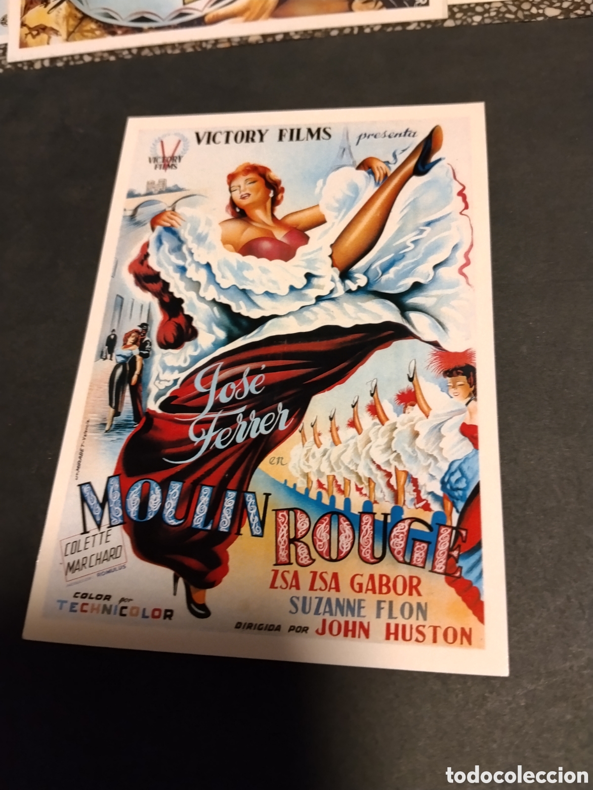 Cine: Postal cine Moulin Rouge