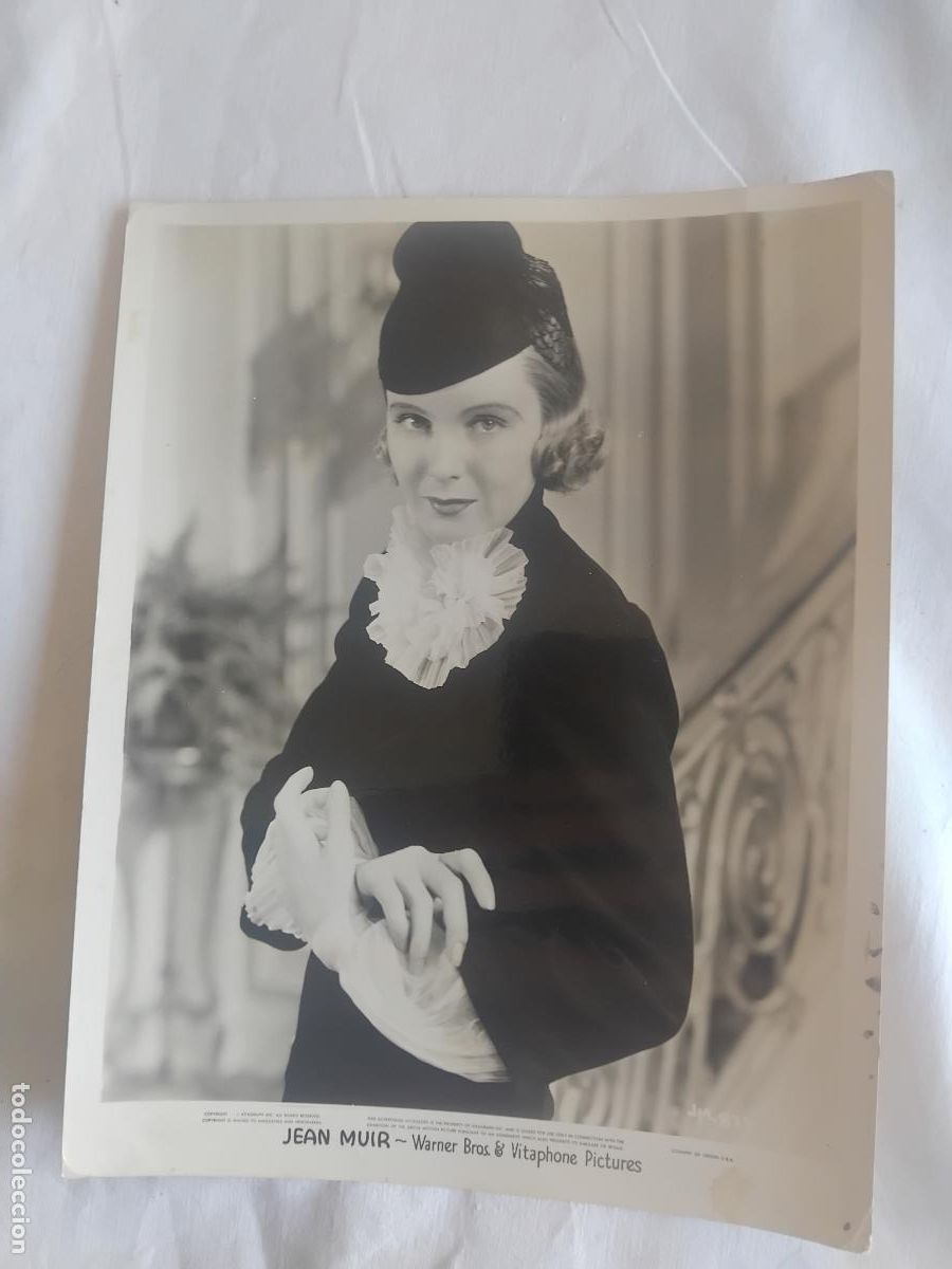 Cine: FOTOGRAFIA DE JEAN MURIER. WARNER BROSS. 26 X 20 CM.
