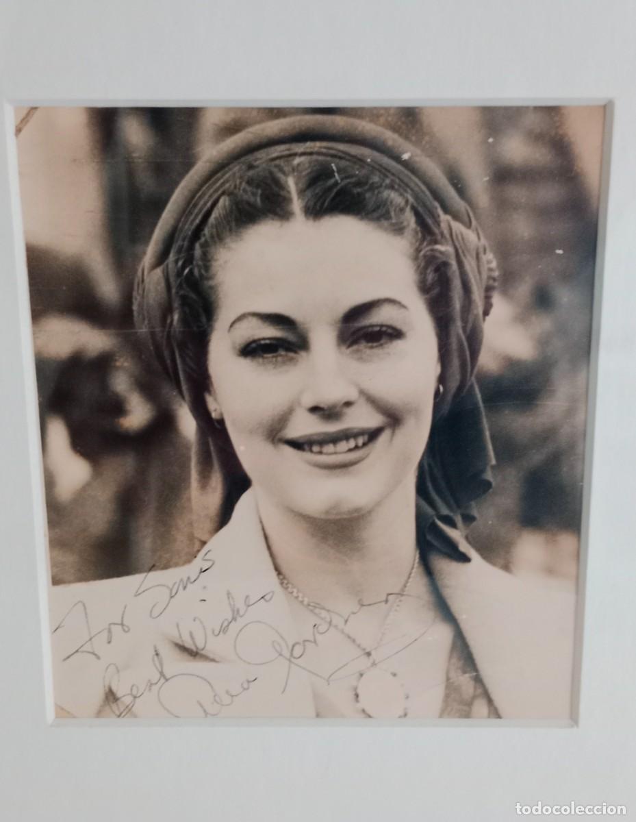 Cine: Ava Gardner - Firmada y dedicada.