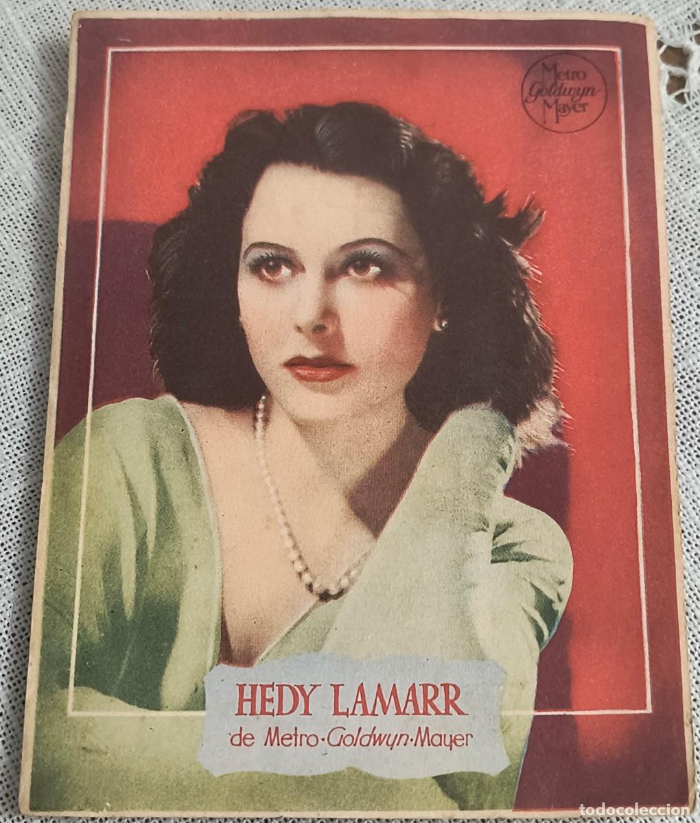 Cine: CROMO CINE | HEDY LAMARR - METRO GOLDWYN MAYER