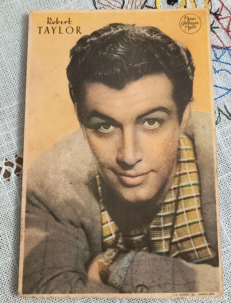 Cine: CROMO CINE | ROBERT TAYLOR - METRO GOLDWYN-MAYER