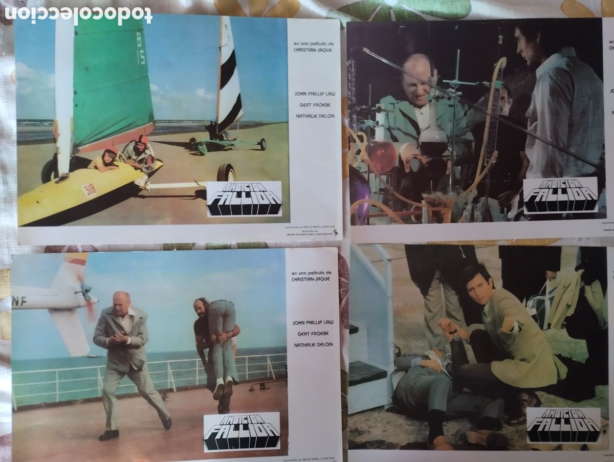 Cine: 4 FOTOCROMOS - AMBICI&Oacute;N FALLIDA